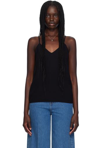 TOTEME Black V-Neck Camisole