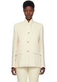 TOTEME Off-White Overlay Blazer