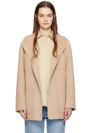 TOTEME Beige Patch Pocket Jacket