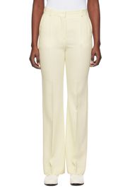 TOTEME Off-White Evening Trousers