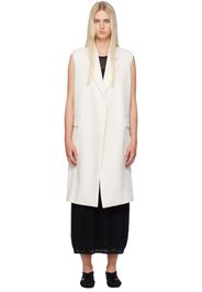 TOTEME Off-White Sleeveless Coat