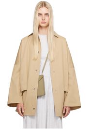 TOTEME Tan Overshirt Jacket