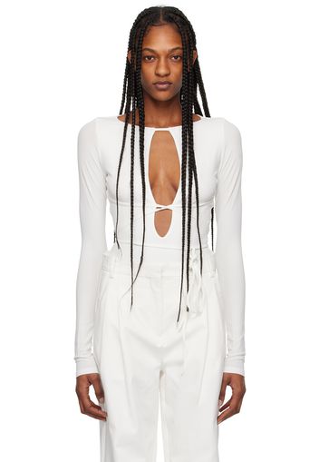 TOVE White Jennifer Bodysuit