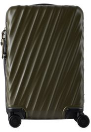 Tumi Khaki 19 Degree International Expandable 4 Wheel Carry-On Suitcase