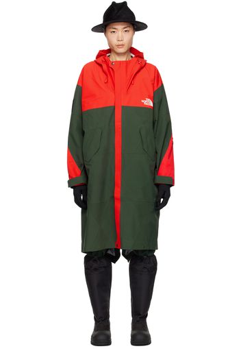 UNDERCOVER Red & Green The North Face Edition Geodesic Coat