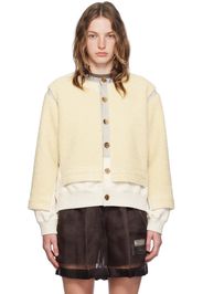 UNDERCOVER Gray & Beige Paneled Jacket