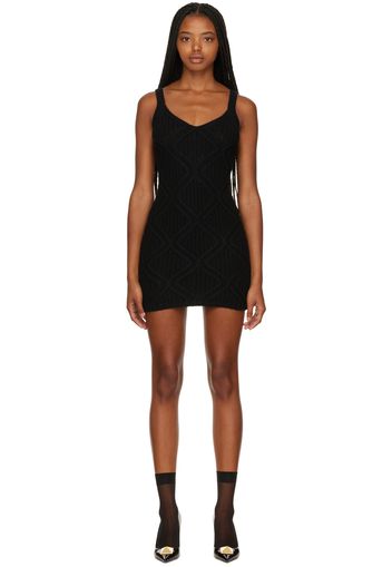 Valentino Black Knit Minidress