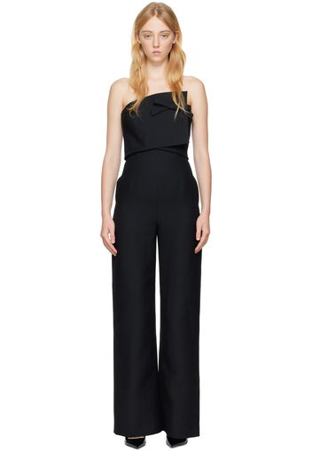 Valentino Black Bow Jumpsuit