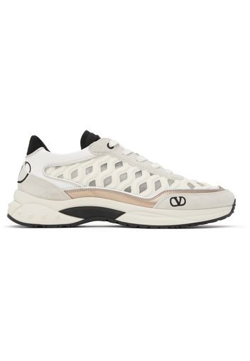 Valentino Garavani Off-White Ready Go Runner Low Sneakers