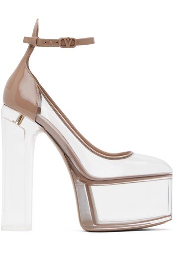 Valentino Garavani Pink Tan-Go Heels