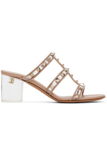 Valentino Garavani Pink Rockstud Sandals