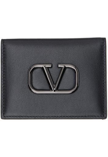 Valentino Garavani Black VLogo Card Holder