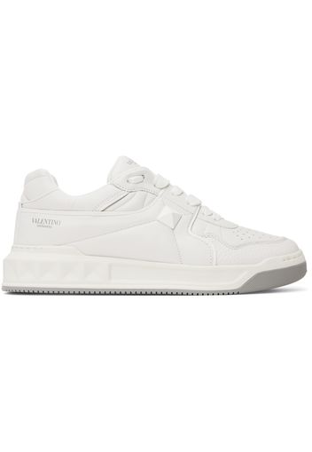 Valentino Garavani White One-Stud Sneakers