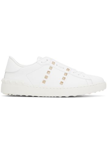 Valentino Garavani White Rockstud Untitled Sneakers