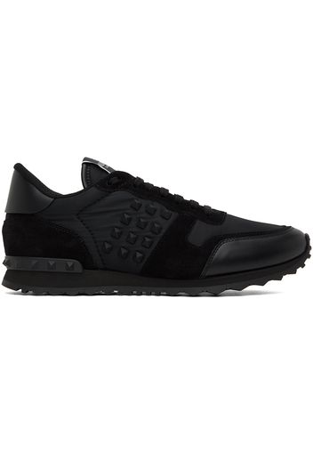 Valentino Garavani Black Rockstud Sneakers