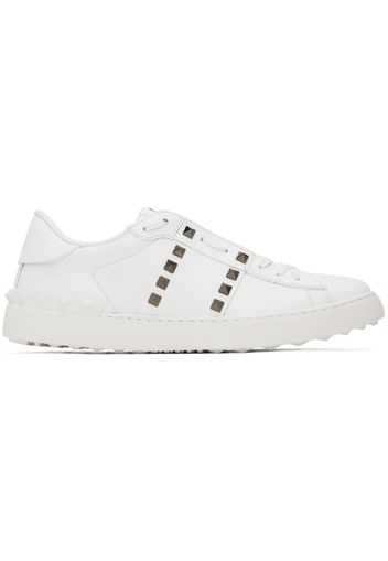 Valentino Garavani White Rockstud Untitled Sneakers