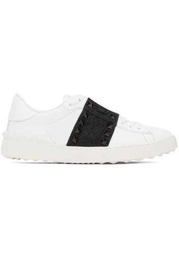 Valentino Garavani White Rockstud Untitled Sneakers