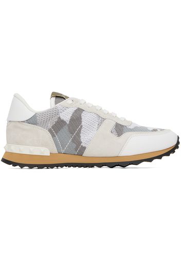 Valentino Garavani Gray Rockrunner Sneakers