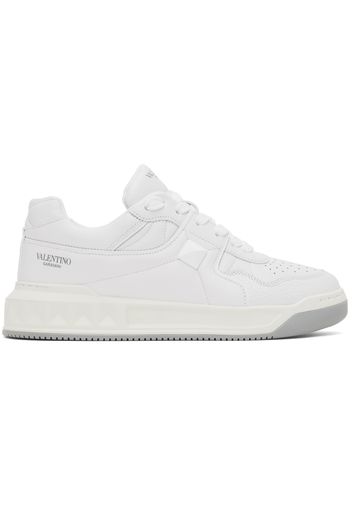 Valentino Garavani White One Stud Sneakers