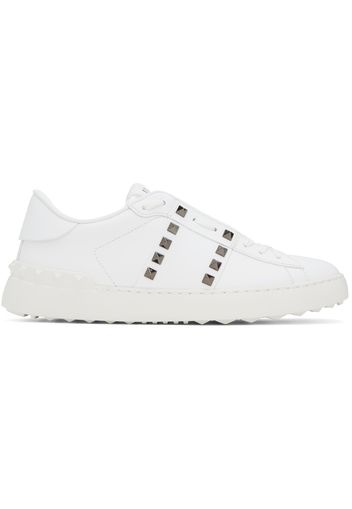 Valentino Garavani White Rockstud Untitled Sneakers