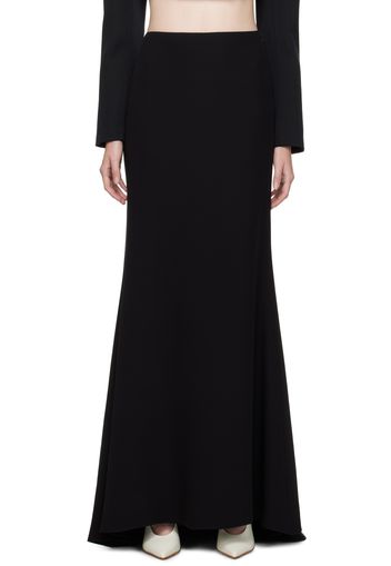 Valentino Black Couture Maxi Skirt