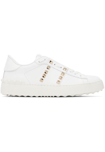 Valentino Garavani White Rockstud Untitled Sneakers