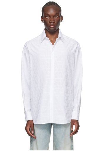 Valentino White Toile Iconographe Shirt