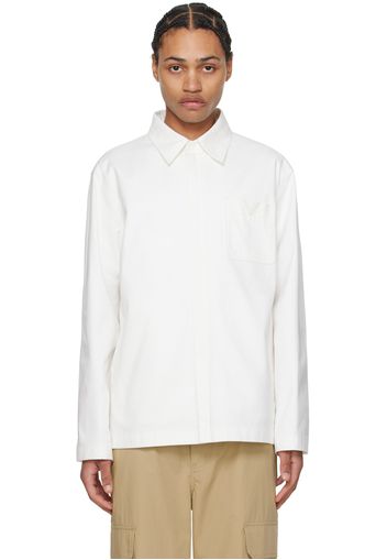 Valentino White Zip Jacket