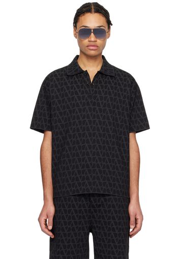 Valentino Black Iconographe Polo