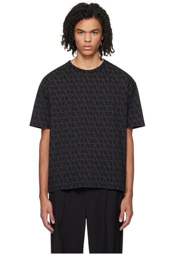 Valentino Black Toile Iconographe T-Shirt