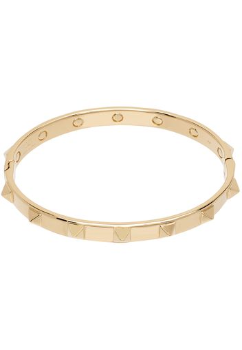 Valentino Garavani Gold Rockstud Bangle Bracelet