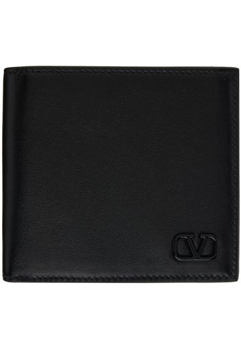 Valentino Garavani Black VLogo Signature Wallet