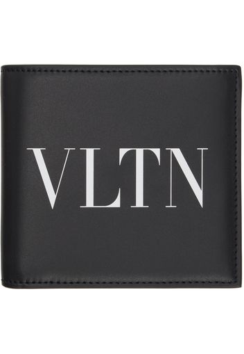 Valentino Garavani Black 'VLTN' Wallet