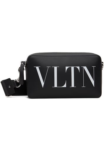 Valentino Garavani Black 'VLTN' Crossbody Bag