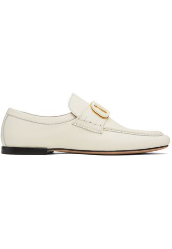 Valentino Garavani White VLogo Signature Loafers