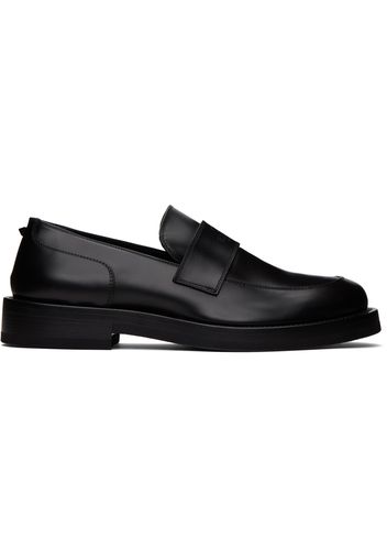 Valentino Garavani Black Rockstud Essential Loafers