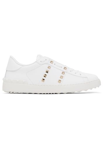 Valentino Garavani White Rockstud Untitled Sneakers