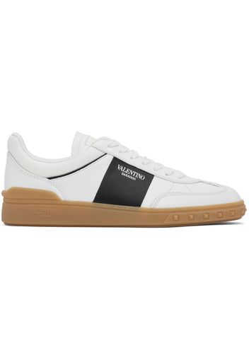 Valentino Garavani White Upvillage Calfskin Sneakers