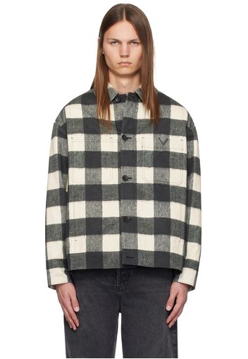 Valentino White Check Jacket