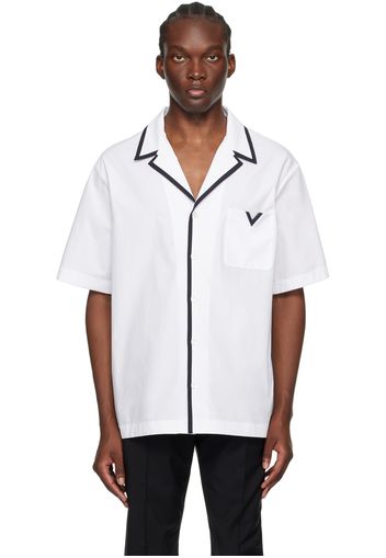 Valentino White Hardware Shirt