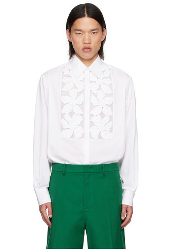 Valentino White Floral Shirt