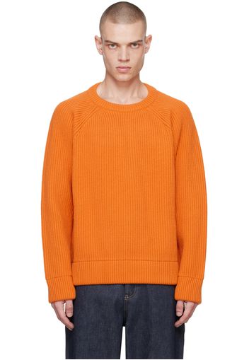 Valentino Orange Crewneck Sweater