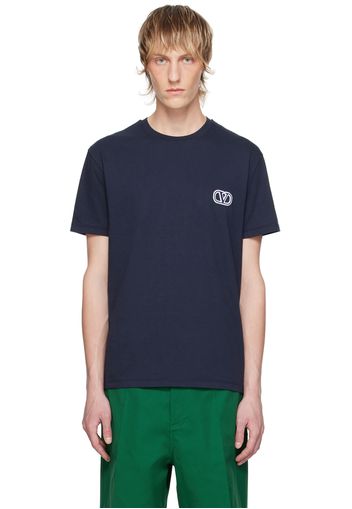 Valentino Navy VLogo T-Shirt