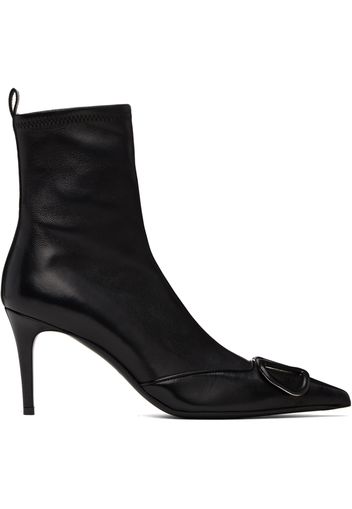 Valentino Garavani Black VLogo Boots