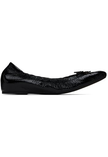 Valentino Garavani Black VLogo Signature Ballerina Flats