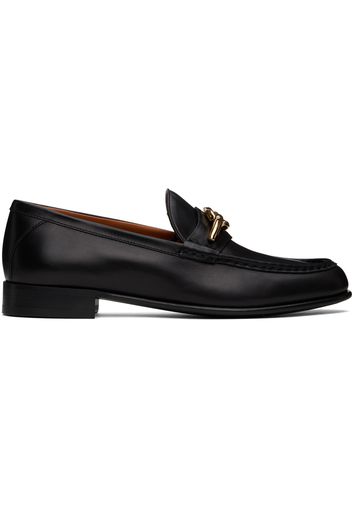 Valentino Garavani Black VLogo Loafers