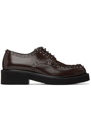 Valentino Garavani Brown Gentleglam Derbys