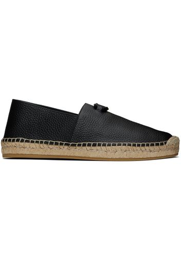 Valentino Garavani Black VLogo Espadrilles