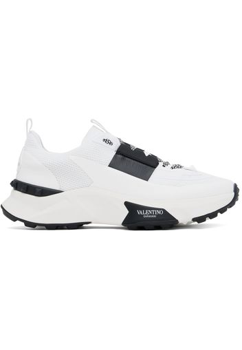 Valentino Garavani White & Black True Act Sneakers