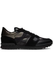 Valentino Garavani Black Rockrunner Sneakers